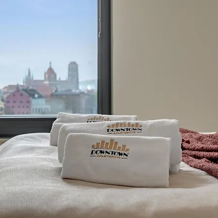 Lägenhet Brabank Riverside - Sauna, Business & Gym By Downtown Gdańsk